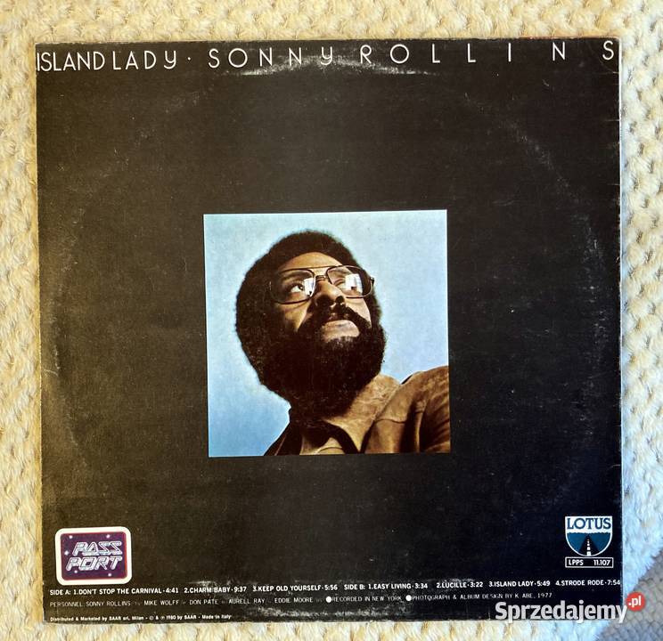 Sonny Rollins Island Lady 1 płyta