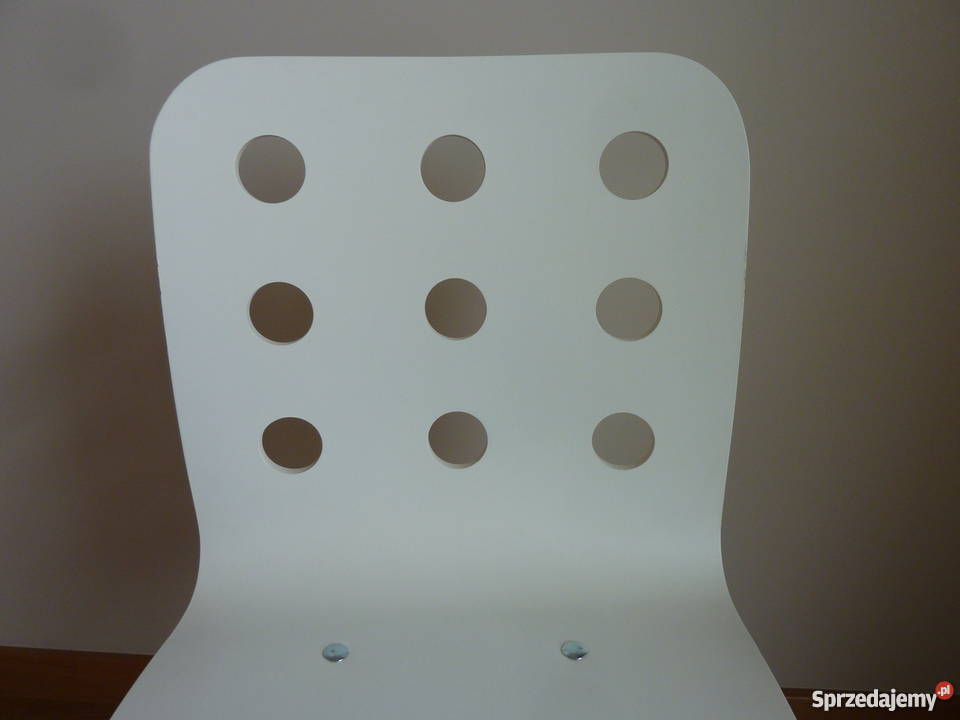 Krzesło białe JULES IKEA 32cm sprzedam