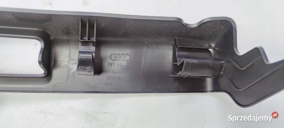 OSŁONA ZAŚLEPKA FOTELA PRZÓD AUDI A4 B9 Przystajń