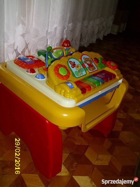 Zabawka 3w1 Stolik edukacyjnomuzyczny firmy Plastik  Edukacyjne Radom
