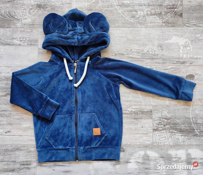 Nowa bluza welurowa Teddy Poli Oli Uniseks Katowice sprzedam