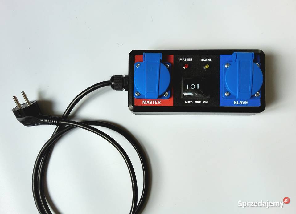 MASTERSLAVE Switch 230V włącznik Narzędzie / Odkurzacz Świdnica