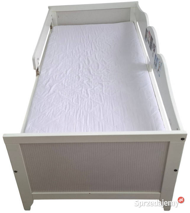 Łóżko dziecięce z barierką materacem IKEA Czeladź