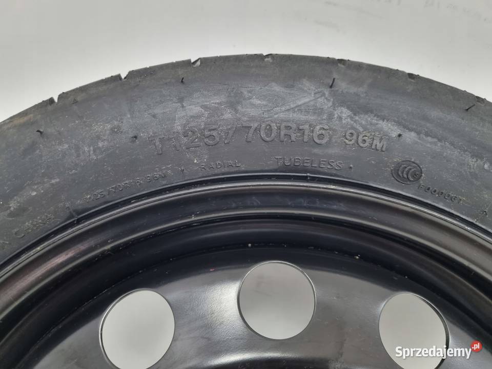 KOŁO DOJAZDOWE ZAPASOWE Audi Seat Vw Golf VII Chełm