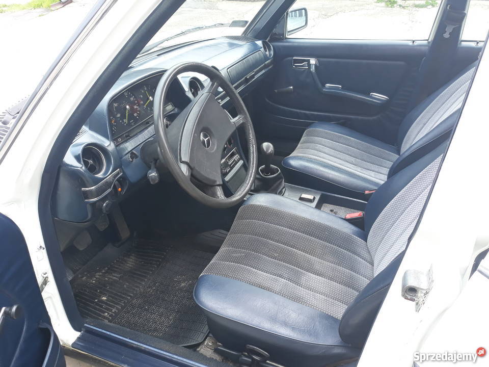 Mercedes w123 200D ładny biały Zamość