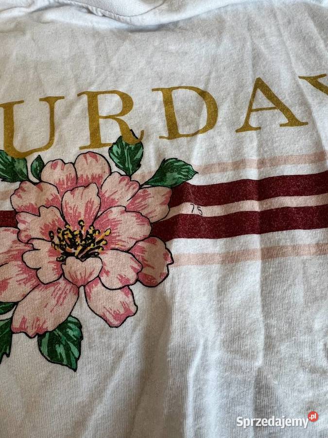 Tshirt crop top biały Jasło sprzedam