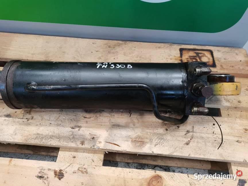 Cylinder hydrauliczny poziomowania łyżki CAT TH wielkopolskie Wilkowo