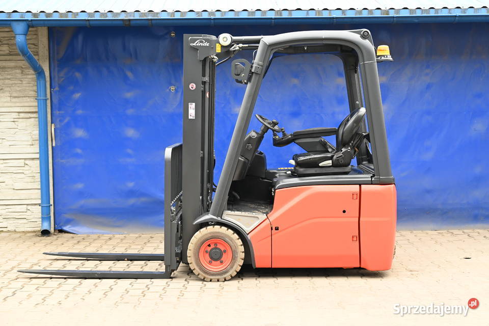 Wózek widłowy Linde E15 Triplex 410 1394 mth Częstochowa