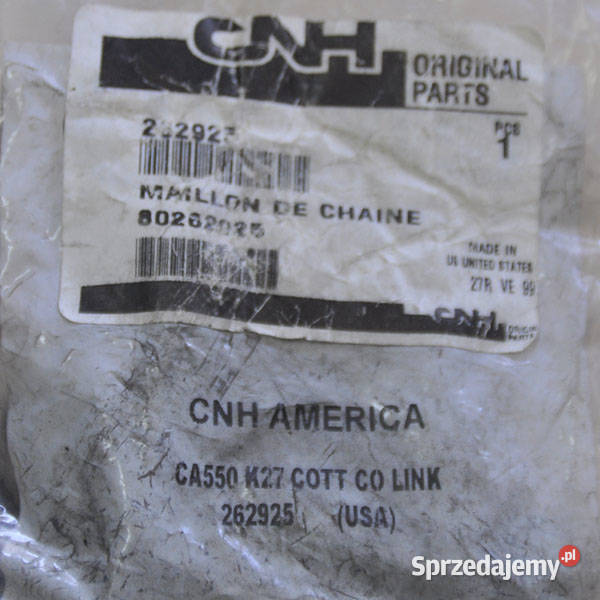262925 Ogniwo łańcucha łączącego CNH