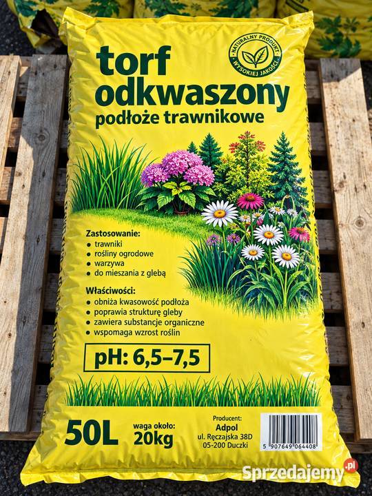 Ziemia do iglaków 50l Duczki
