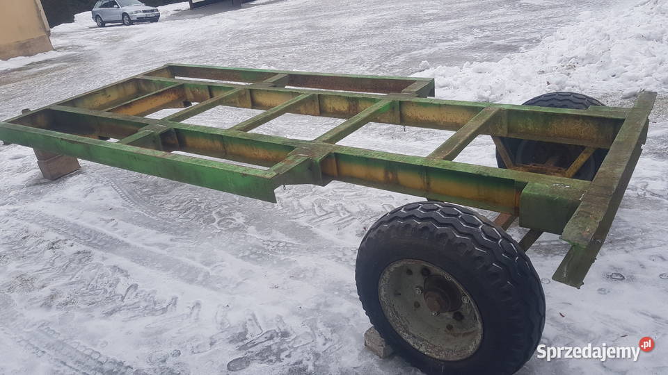 Sp4zedam Rama przyczepa oś z kołami Nowy Dwór