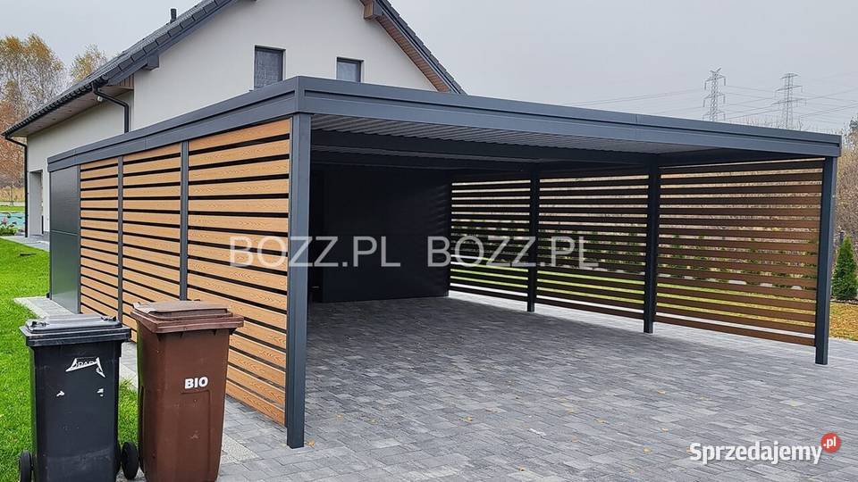 Wiata garażowa na 2 samochody z pomieszczeniem śląskie Katowice sprzedam