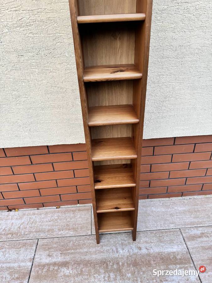 Słupek z półkami na płyty Ikea Leksvik regał Półki Sulbiny