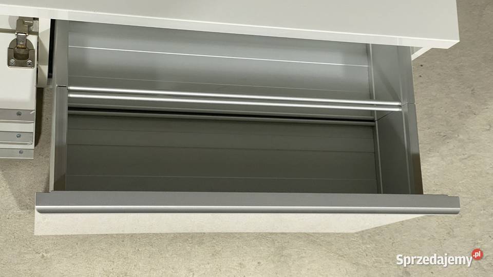 Biała szafka RTV sideboard komoda Budno sprzedam