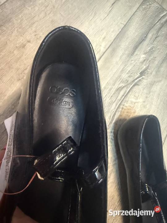 41 Asos Design Czarne baleriny z Londynu Nowe Balerinki Kraków