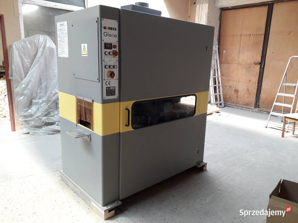 Szlifierka pasowa dwustronna przelotowa Hess Chodzież