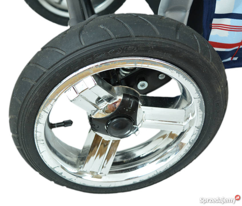 Bergsteiger Capri wózek dziecięcy niebieski 3w1 Osłona na nóżki  Kraków