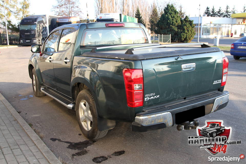 Pokrywa aluminiowa paki skrzyni ładunkowej Isuzu Karoseria Pasłęk