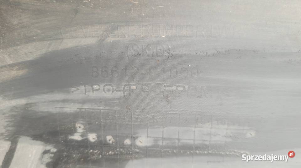 KIA SPORTAGE IV 15 DOKŁADKA SPOILER ZDERZAKA TYŁ osobowe Ruda Śląska