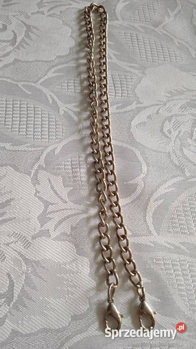 MASYWNY ŁAŃCUSZEK MĘSKI PRZYPINKA