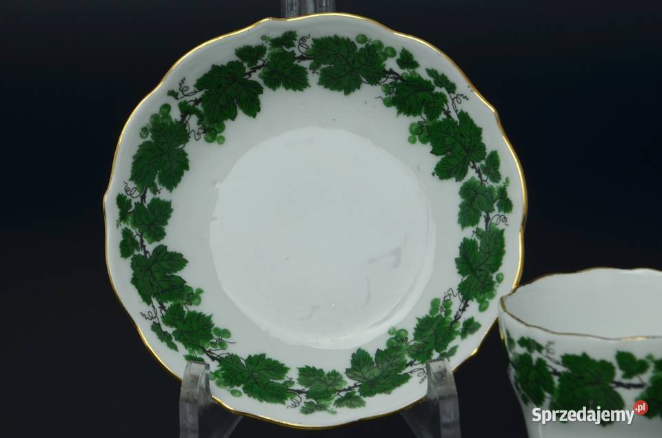 Filiżanka w stylu miśnieńskim Schnwald Bavaria Legnica