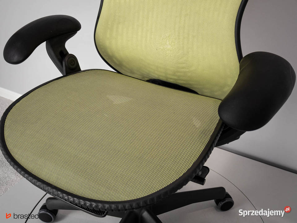 Fotel biurowy Herman Miller Mirra Okazja Cenowa Fotele i krzesła obrotowe pomorskie Sątoczno