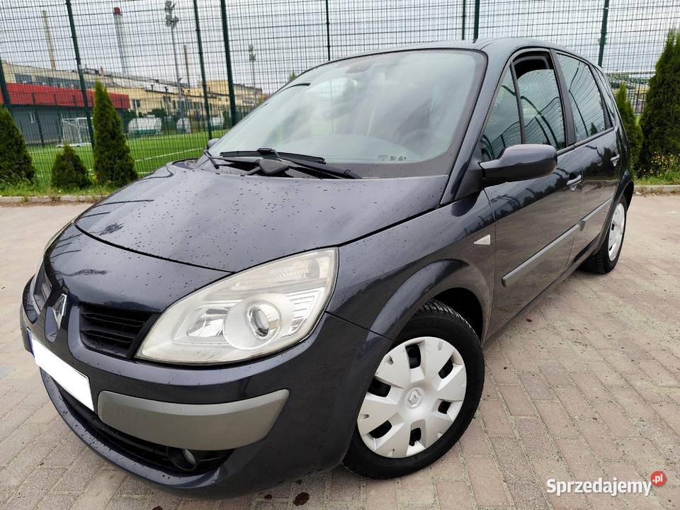 Renault Scenic II LIFT 19 DCI 130 2007 Rodzinne nieuszkodzony Jasło