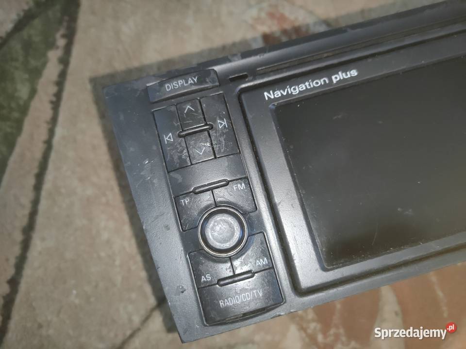 Radio Audi RNSD navigation plus 2 din a4 b5 lift Sprzęt audio fabryczny Sanok sprzedam