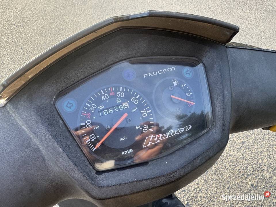 Peugeot Kisbee 50 2012 r 16 629 Niemieckie dolnośląskie Lutomia Dolna