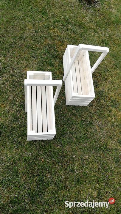 Doniczka drewniana osłonka drewniana Radków