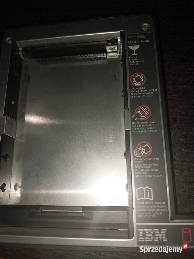 Obudowa na drugi dysk w miejsce napędu cd łódzkie sprzedam