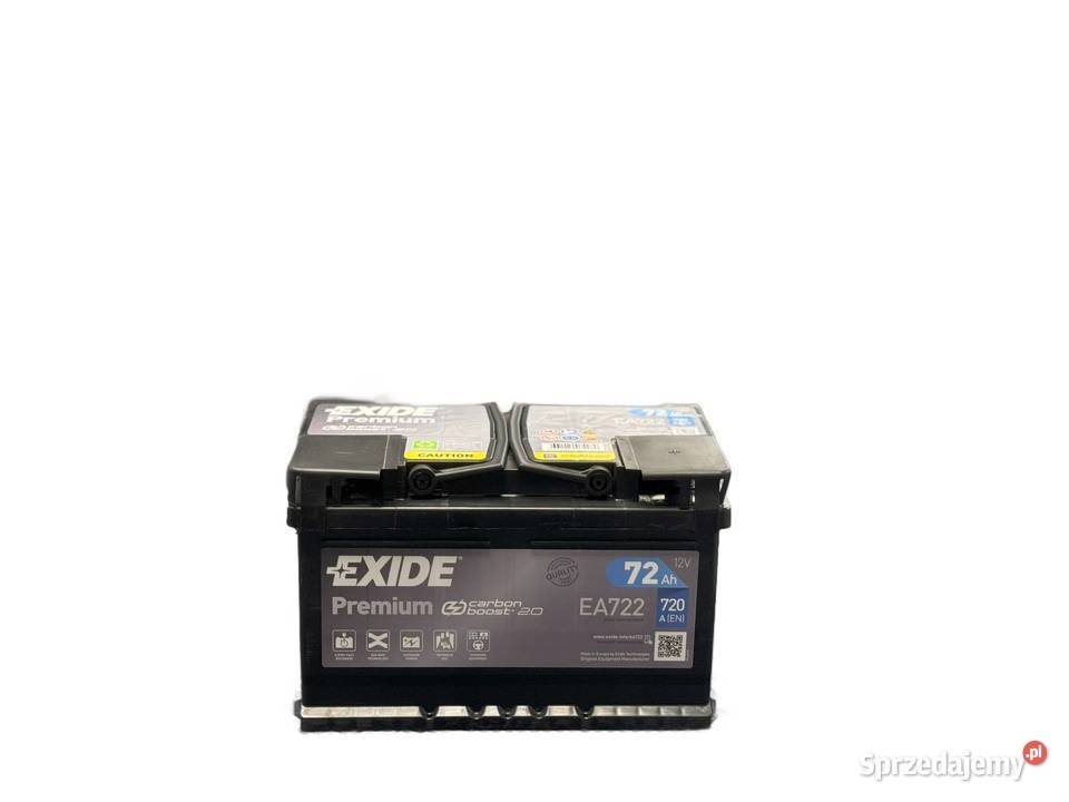 Akumulator EXIDE Premium 12V 72Ah 720A P EA772 Jelcz-Laskowice