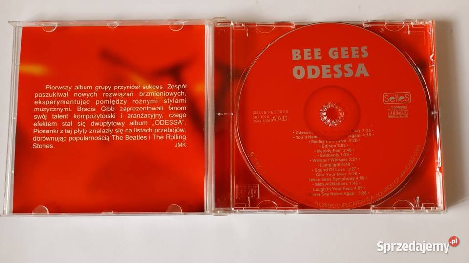 Bee Gees Odessa Płyta CD Płyty i kasety Warszawa
