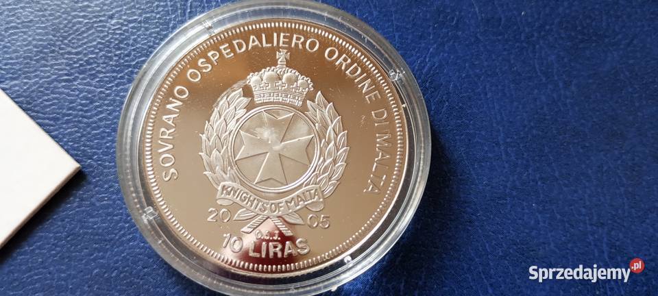 Stare monety Medal Jan Paweł II Zakon Maltański Lesko