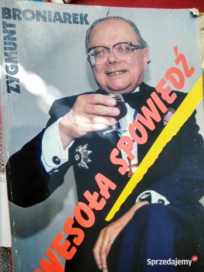 Wesoła spowiedź Broniarek książki Antykwariat