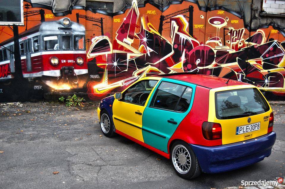 Vw Polo Harlekin nietuzinkowy mały skrzat Leszno