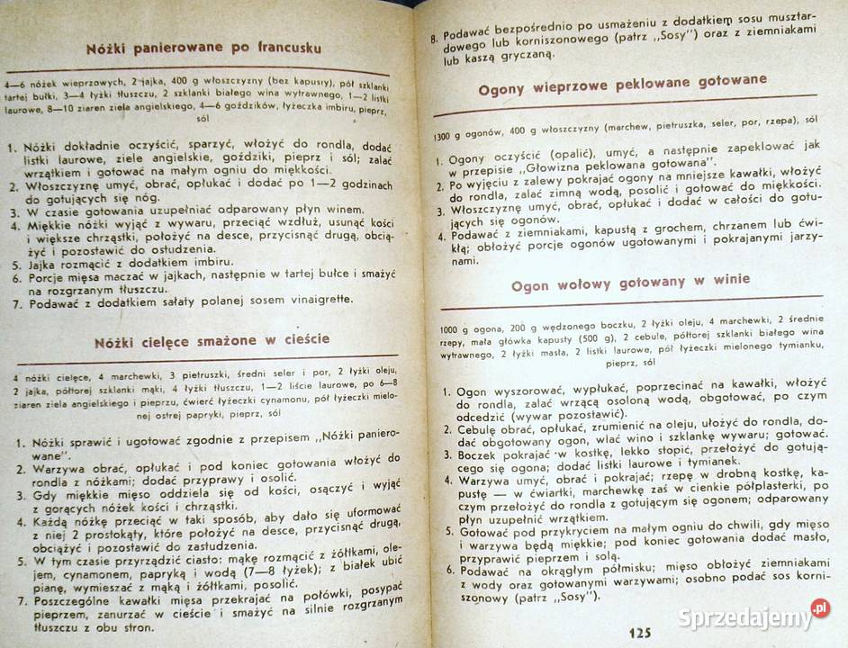 Potrawy z podrobów Tadeusz Góra Tadeusz lubelskie Chełm