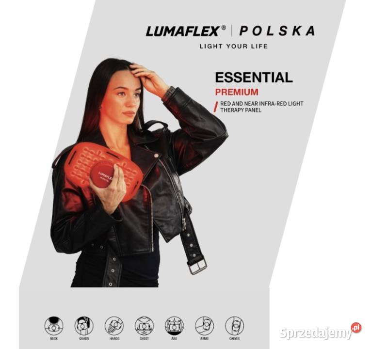 Lumaflex Essential PREMIUM Human Zestaw LED RED Warszawa sprzedam