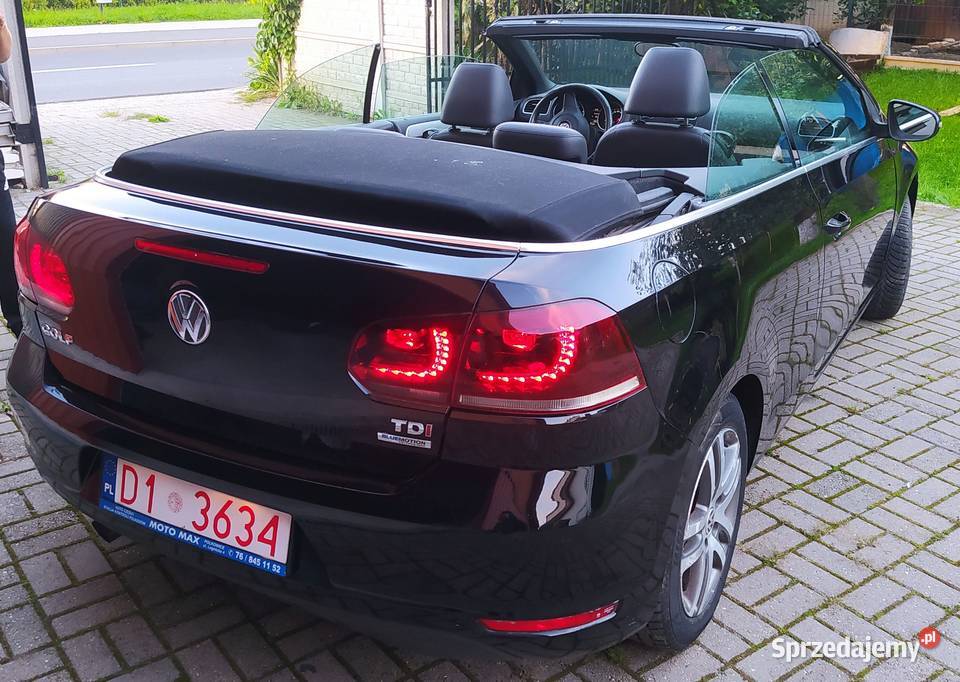 Golf 6 cabrio 16 TDI BM Polkowice sprzedam