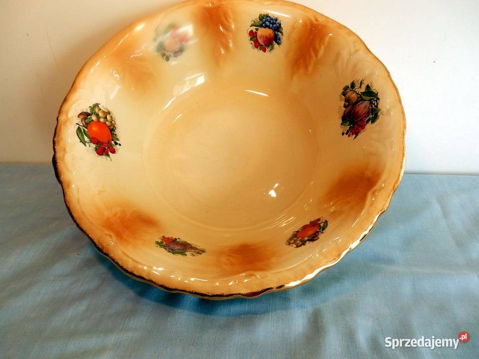 Vintage duża misa Staffordshire Ironstone wielkopolskie Piła