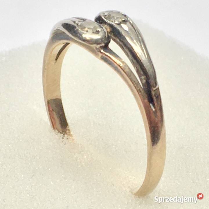 Pierścionek z RÓŻOWEGO złota 585 14K z mazowieckie Warszawa sprzedam