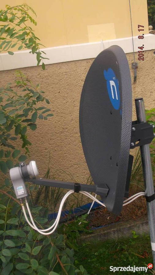 talerz telewizji sat z konwerterem na 2 dekodery Toruń