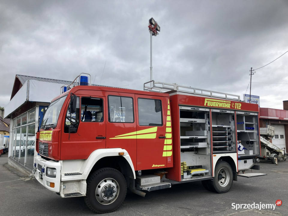MAN MAN 15250 Straż pożarna gaśnicza 9oso 4X4 6871cm3 Syców