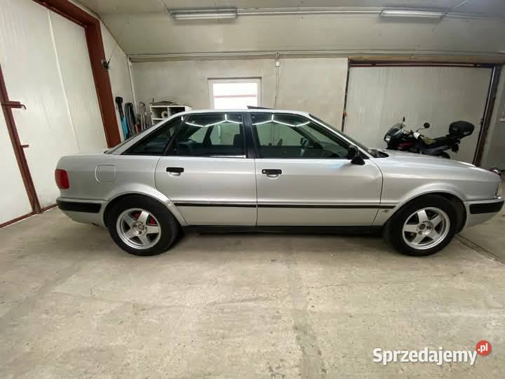 Audi 80 B4 20abt 90 BLPG SZYBERDACH Ważne opłaty benzyna+LPG 80 Iłża