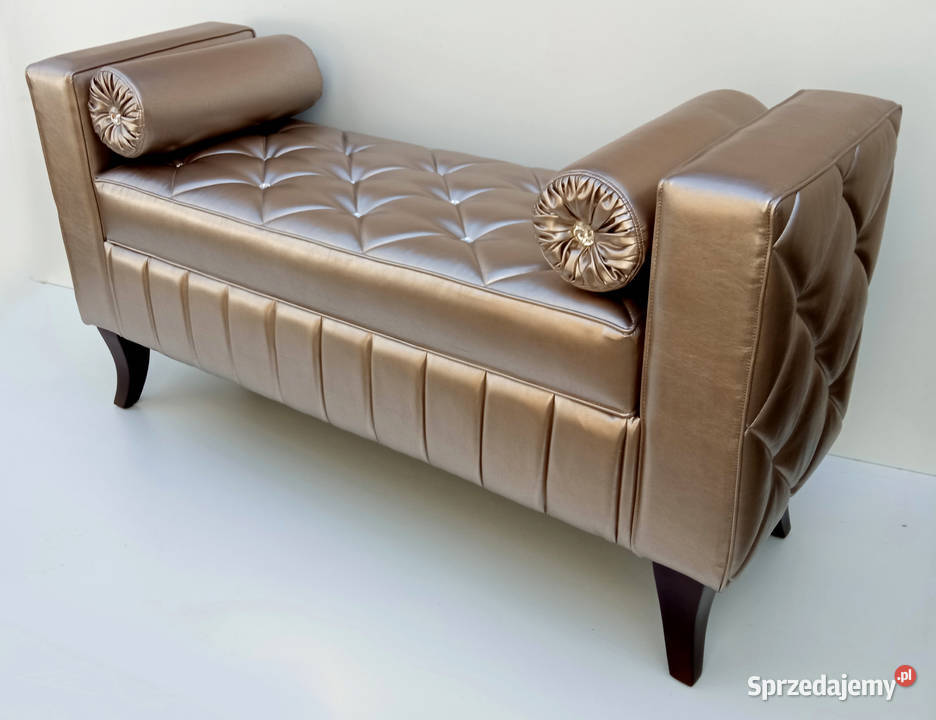 Pufa ŁAWKA PUF SKRZYNIA MADERA POD WYMIAR wielkopolskie Poznań