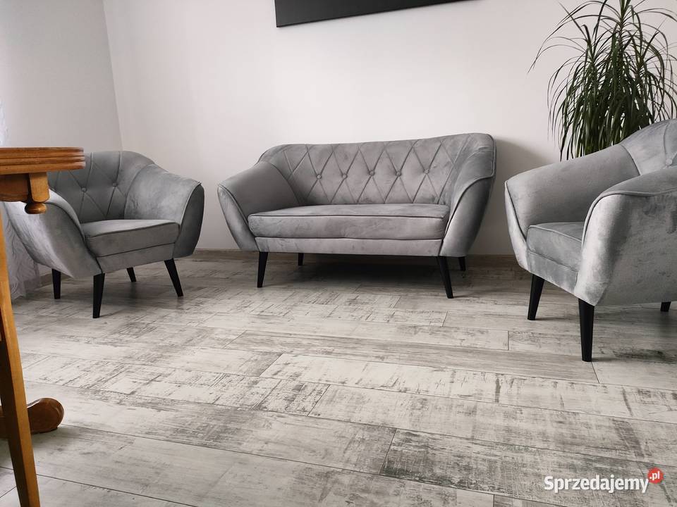 Sofa i dws fotele drewno bukowe nowe OKAZJA Stalowa Wola