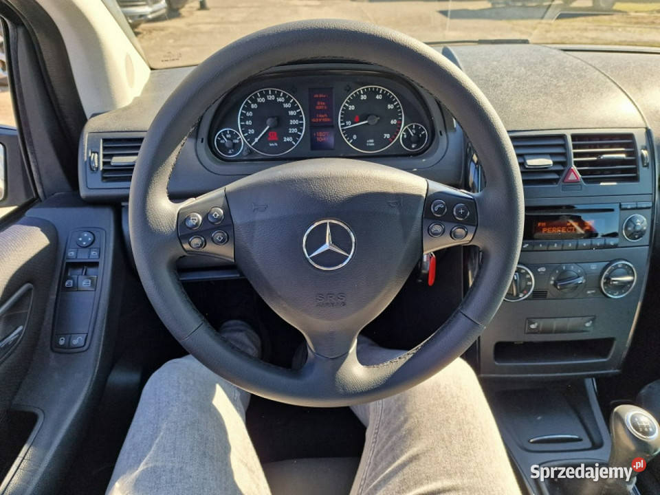 Mercedes A 150 15 Benzyna 95 Grzane Fotele lakier metallic Słupsk