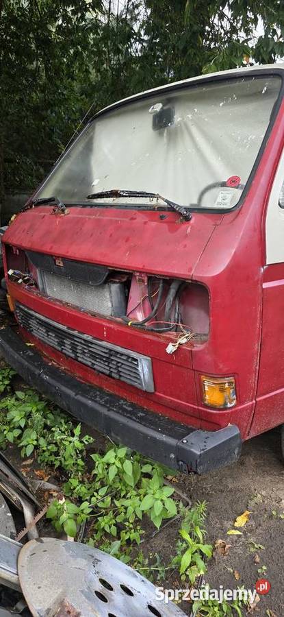 VW T3 przód w stanie osobowe łódzkie Konstantynów Łódzki