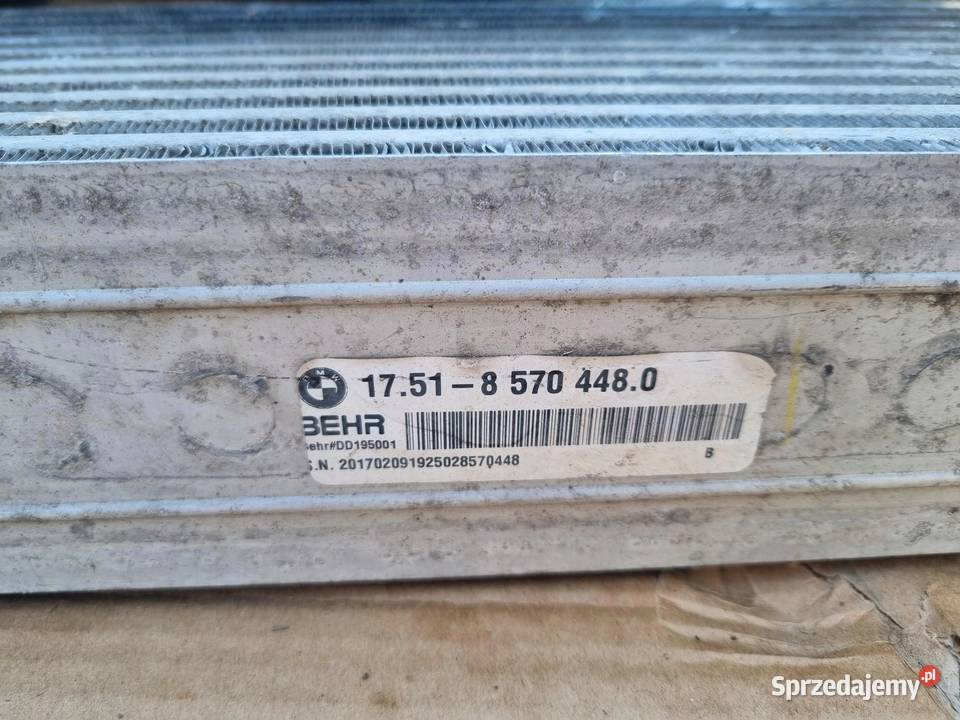 CHŁODNICA INTERCOOLER BMW F15 F16 8570448 wielkopolskie