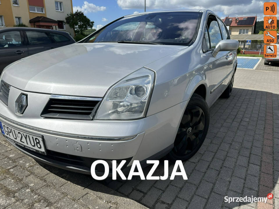 Renault Vel Satis Benzyna lift manual elektrochrom. lusterka boczne Wejherowo